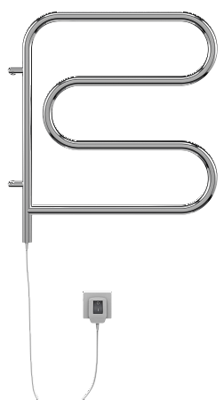 Электро 25 F-обр 600х600 поворотный Полотенцесушитель TERMINUS Наро-Фоминск - фото 2