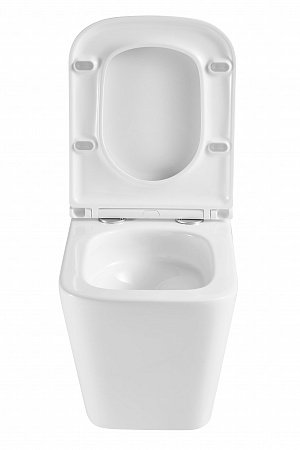 Подвесной унитаз безободковый Terminus Ватикан Монолит 490х340 белый Наро-Фоминск - фото 7