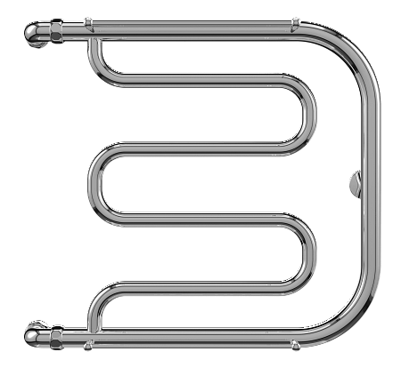 Фокстрот AISI 32х2 600х700 Полотенцесушитель  TERMINUS Наро-Фоминск - фото 2